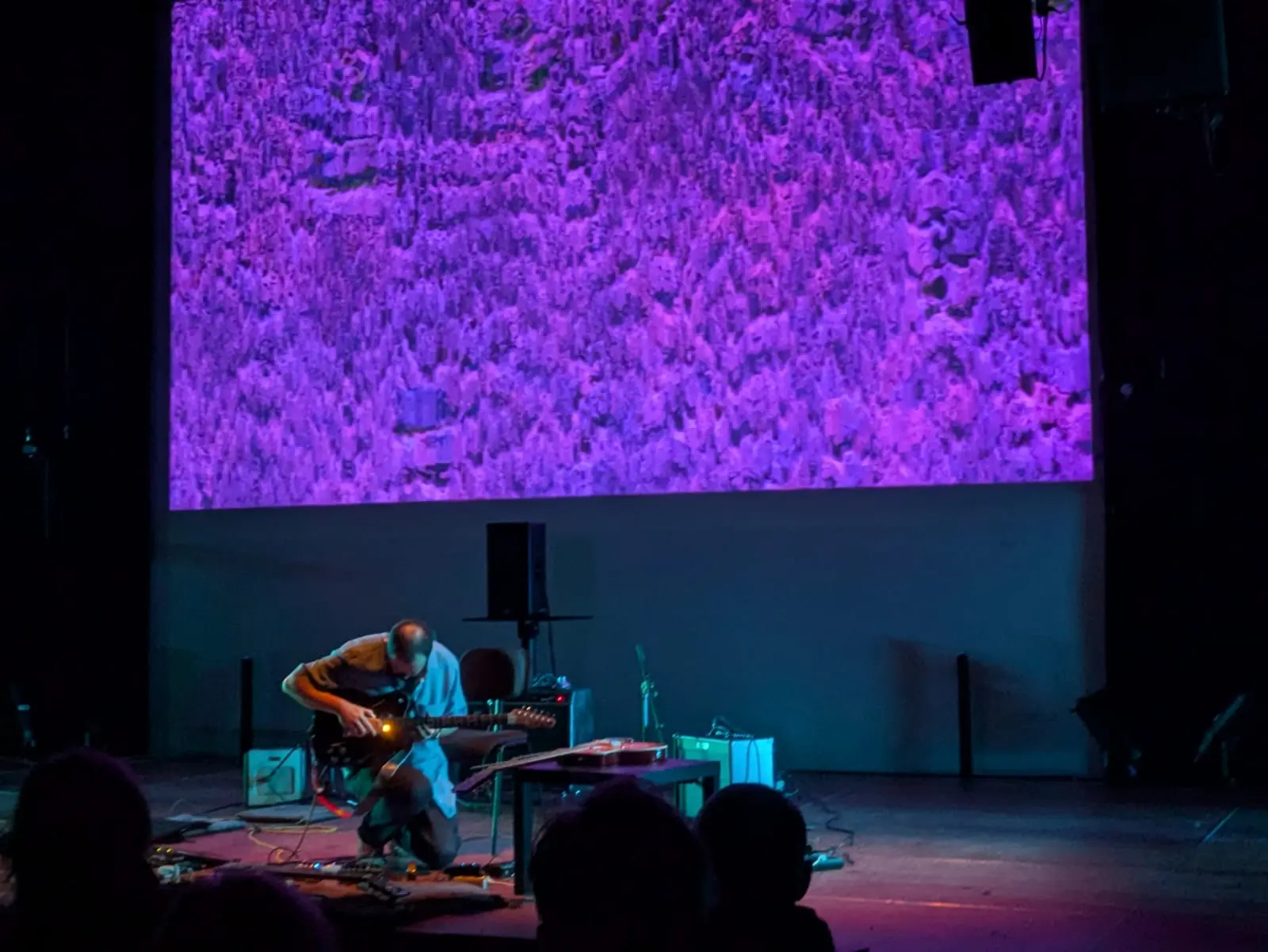 Ben Fawkes performing at ZKM